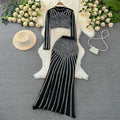 Party wear skirt top coordset