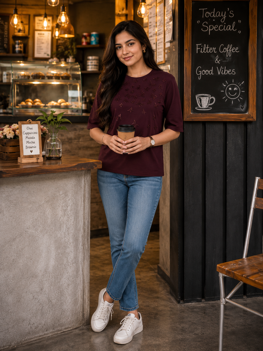 Glam Shin Butterfly Bliss Top
