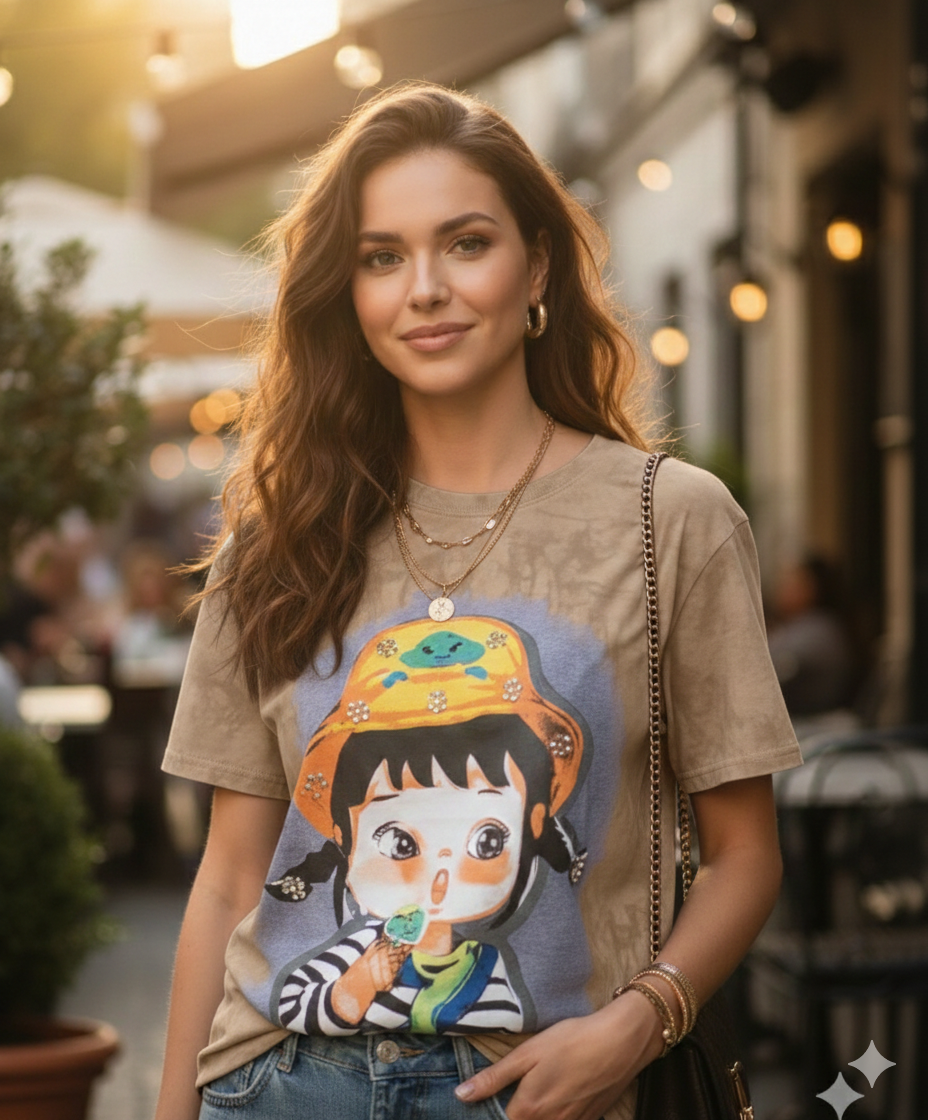 The "Scoop of Sweetness" Graphic Tee