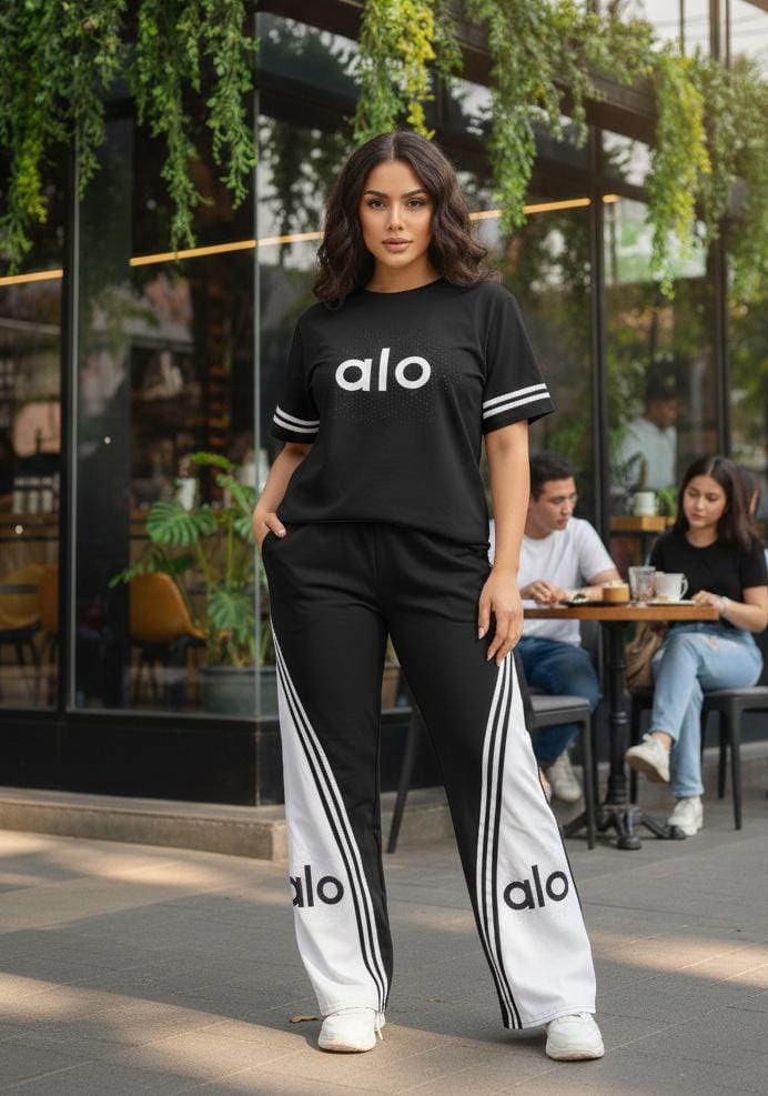 Mocha Wide-Leg Co-ord set