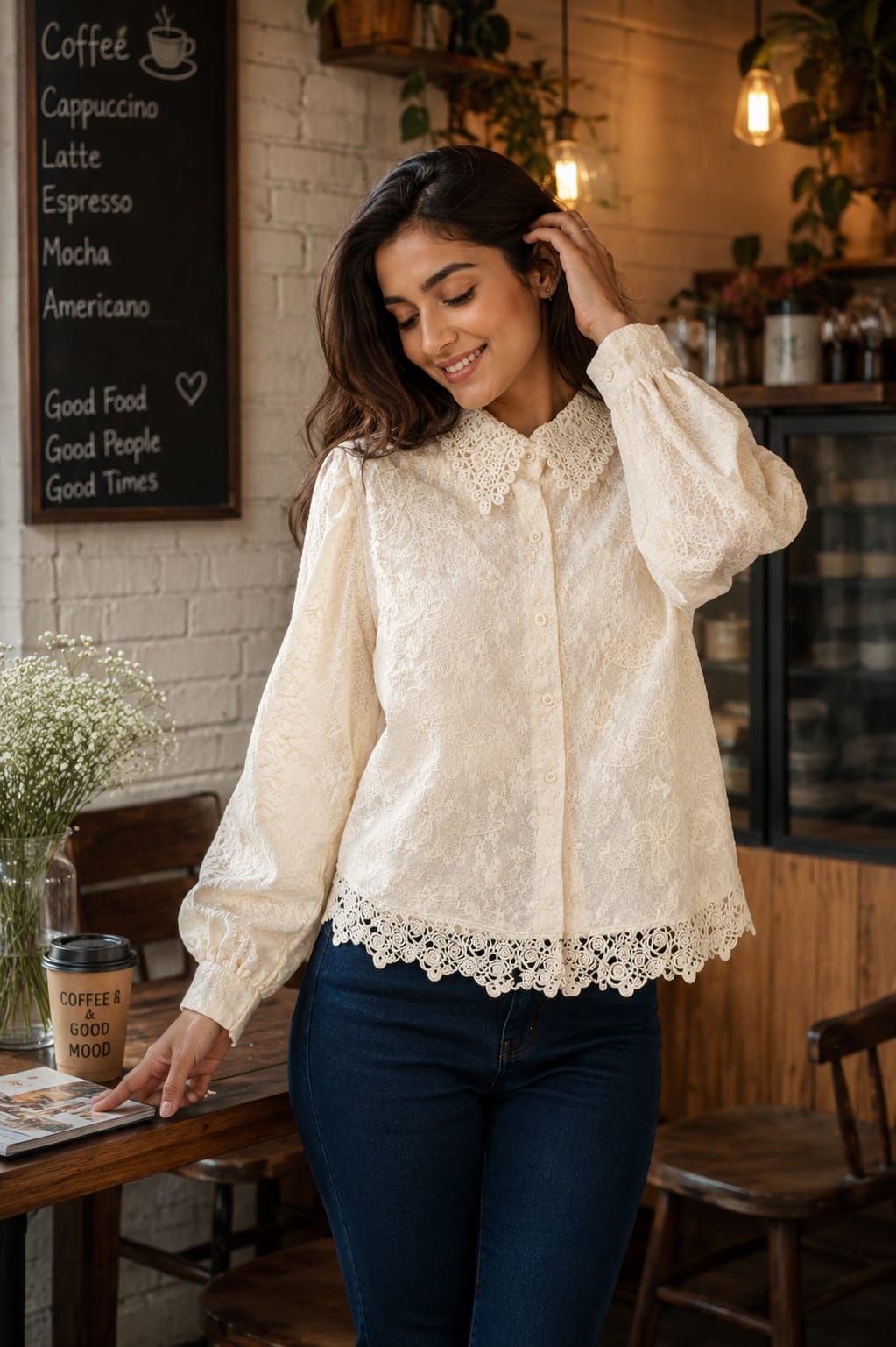 Premium Lace Shirt