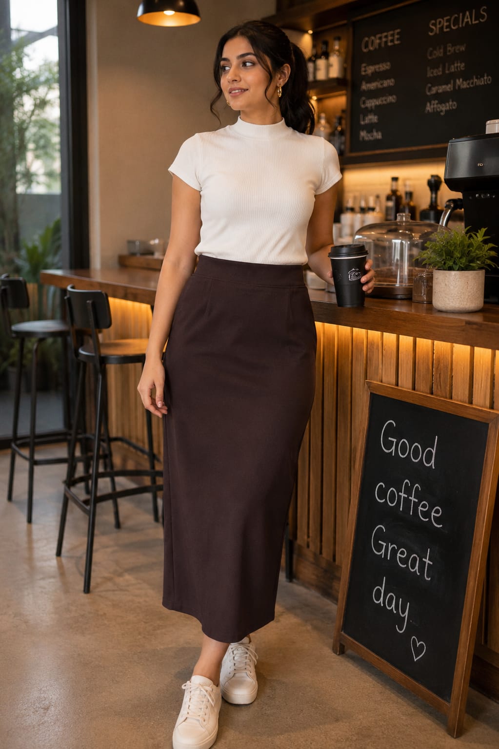Classic Chic Midi Skirt