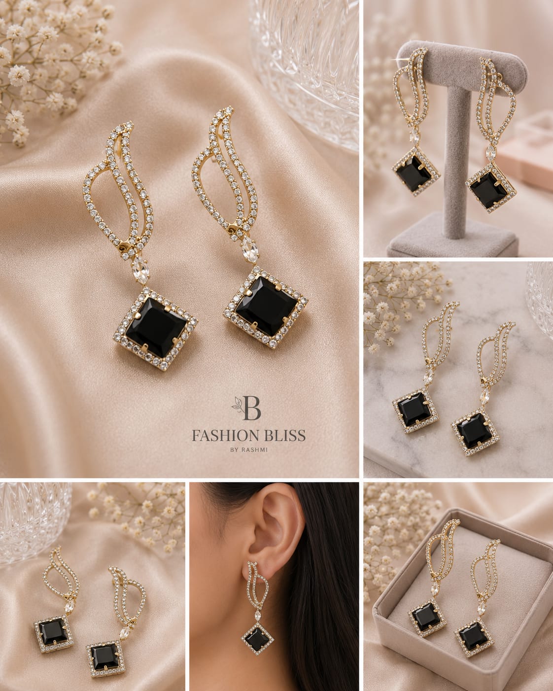 Royal Statement Earrings