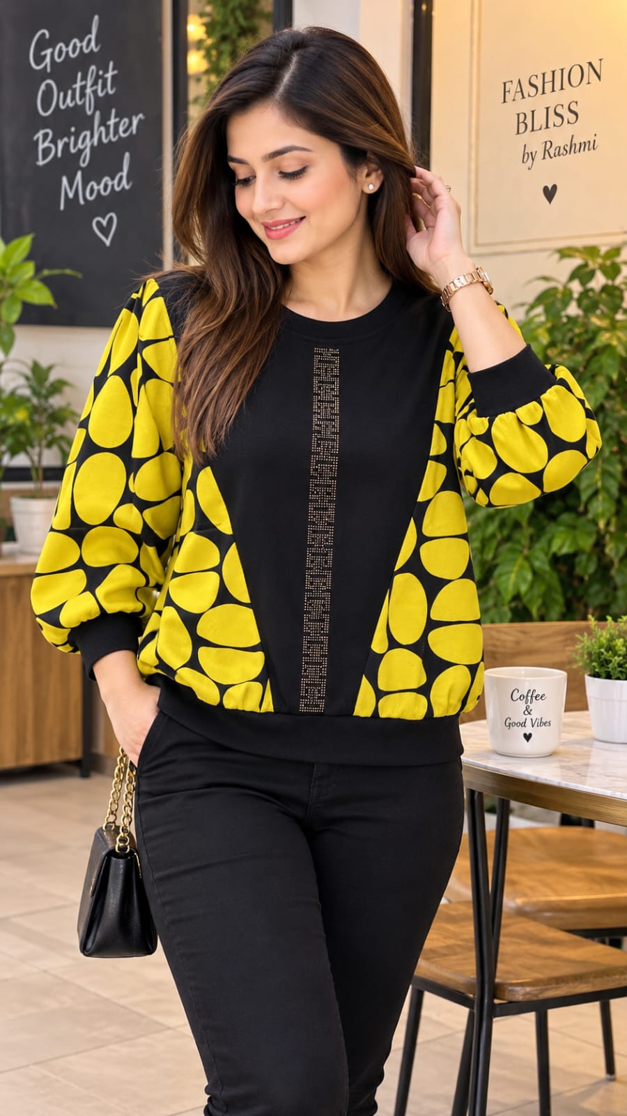 Luxe Panel Statement Top