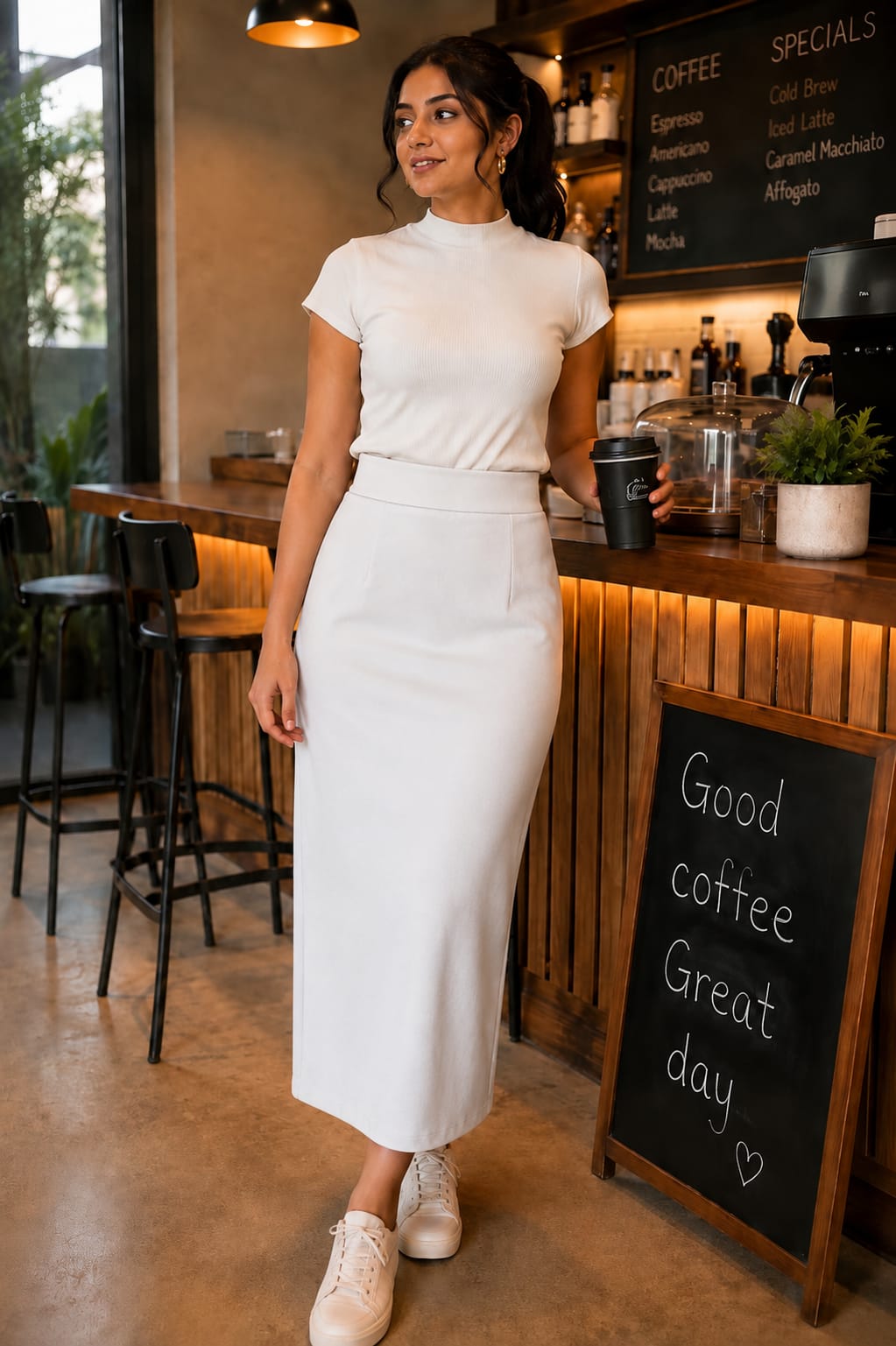 Classic Chic Midi Skirt