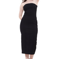 "Denim black beauty tube dress "