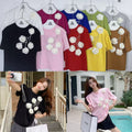 Blossom Charm 3D Floral Top