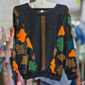 Statement Print Sleeve top