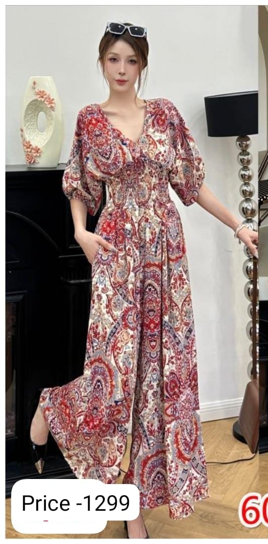 Stunning Boho-chic jumpsuit