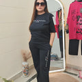 "Signature Logo Coord Set – Black