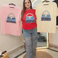 Designer Handbag Print Tees – Luxe Look, Casual Vibe!"