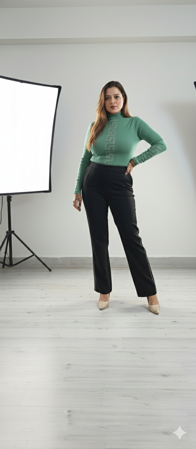 Women's Turtleneck Pre Winter top
