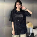 Casual Chic: smile Oversized Comfort with a Statement Touch
