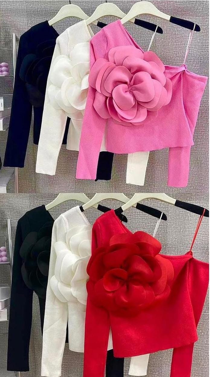 Stylish flower top