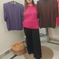 Sparkle knitted tops in trendy colors