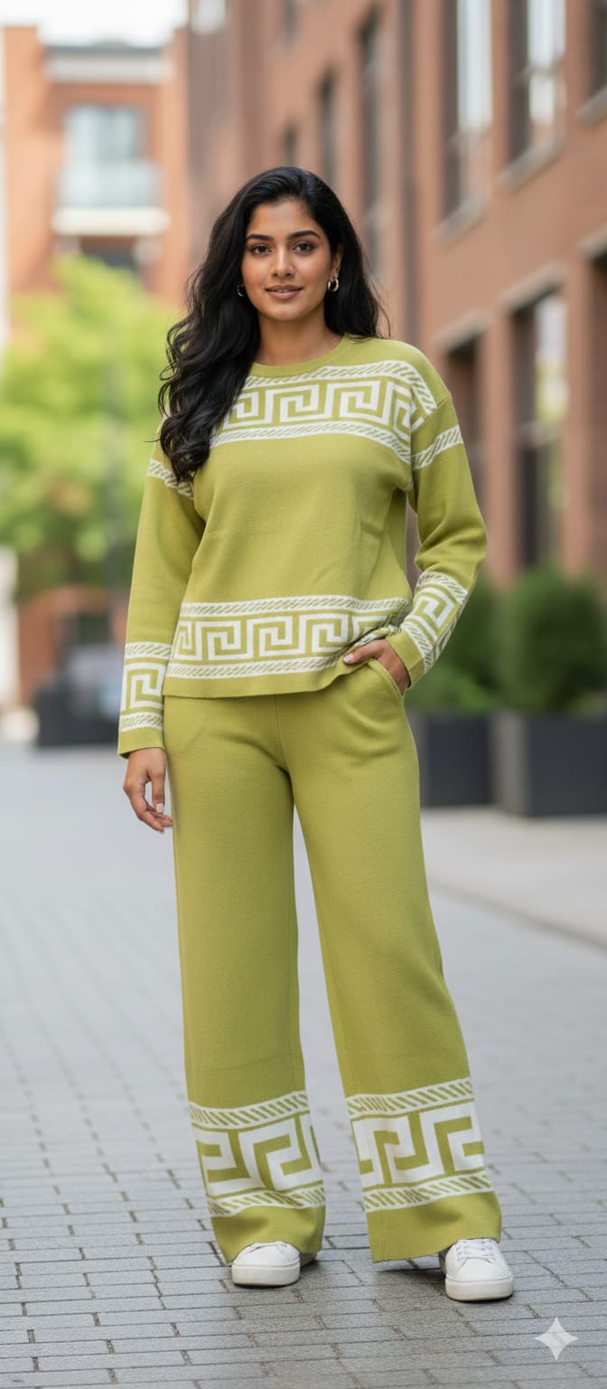 The Winter Weave Knit Co-ord Set