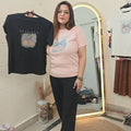 Decent bow design stylish tshirt top