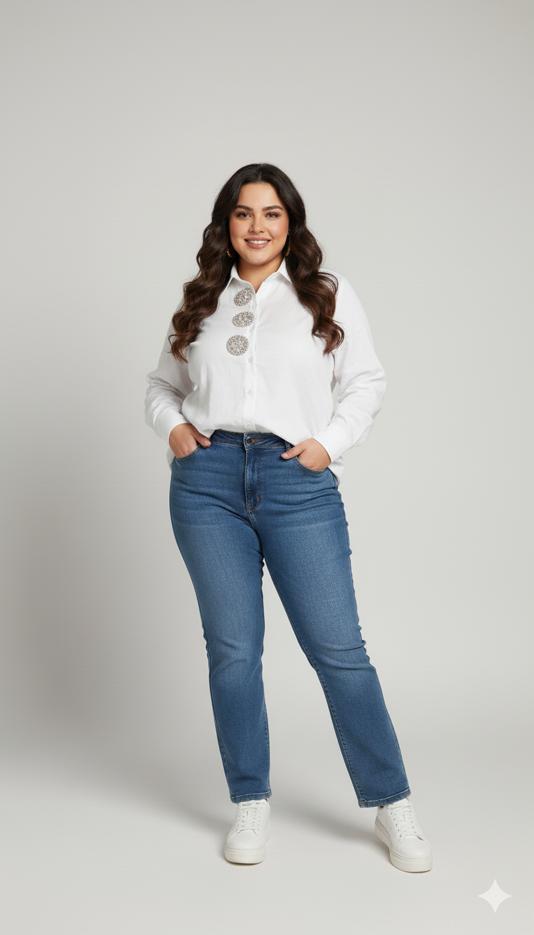 Statement Button Formal Shirts – Available in Pink, White & Black