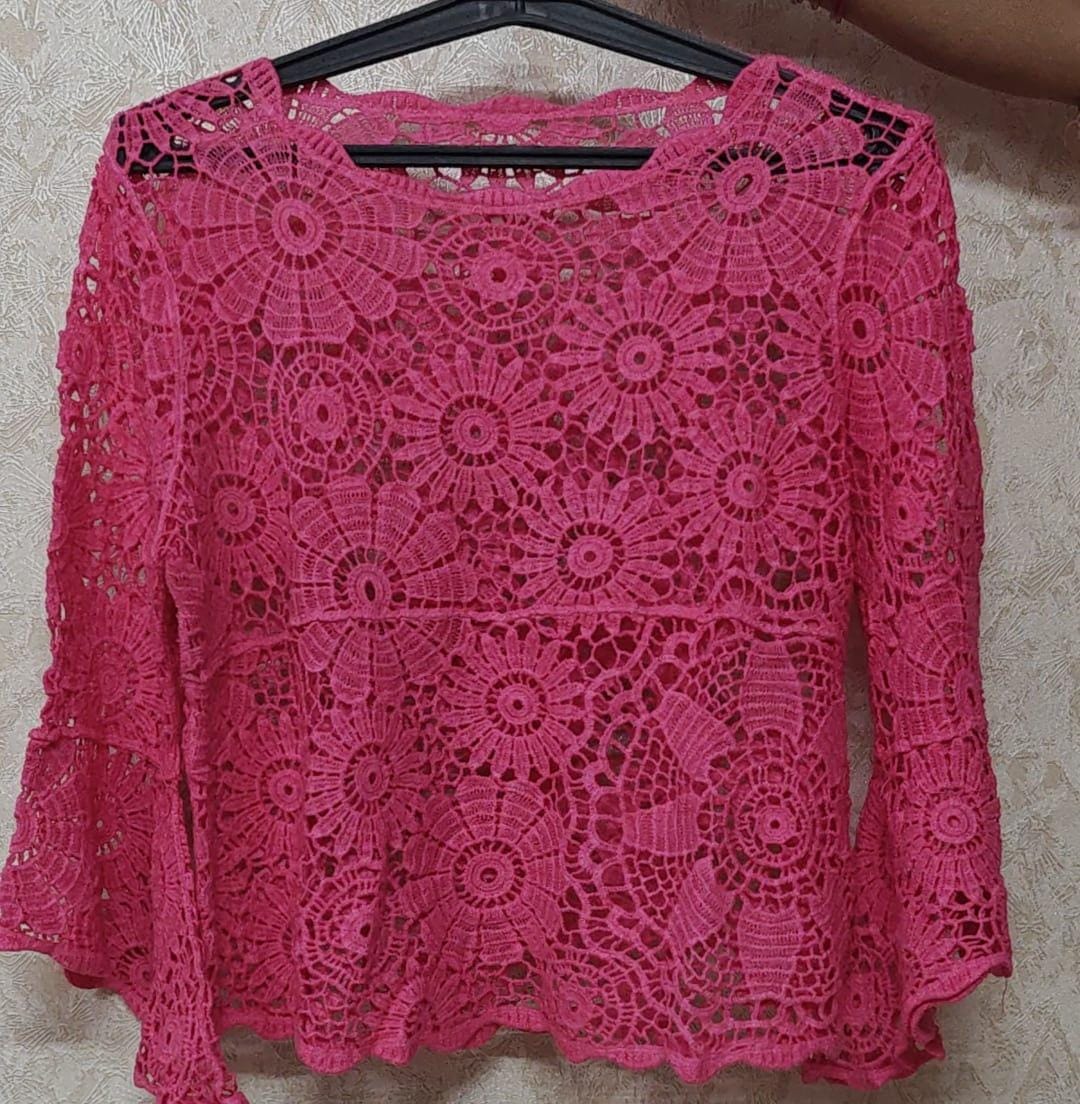 Premium crochet top with inner