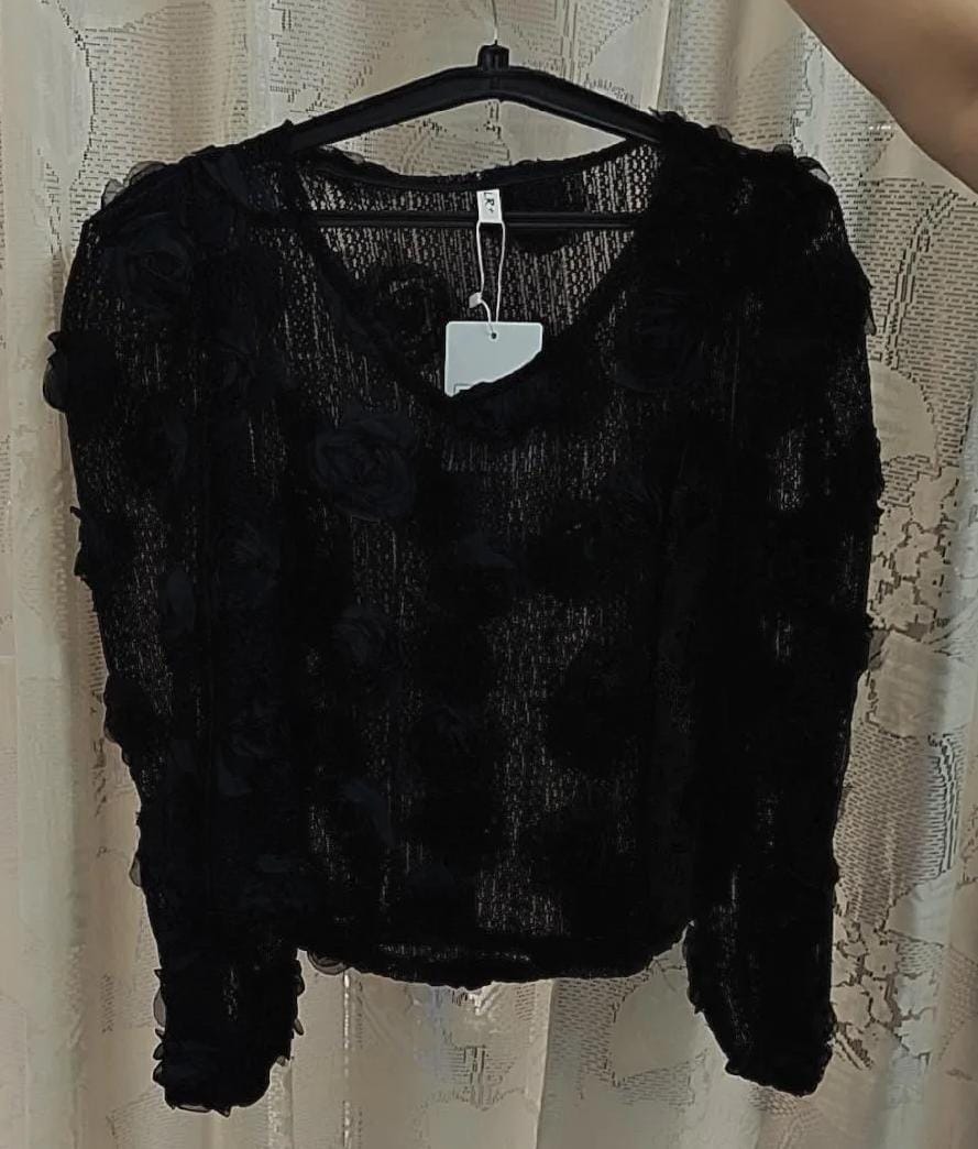 Premium jute fabric flower top