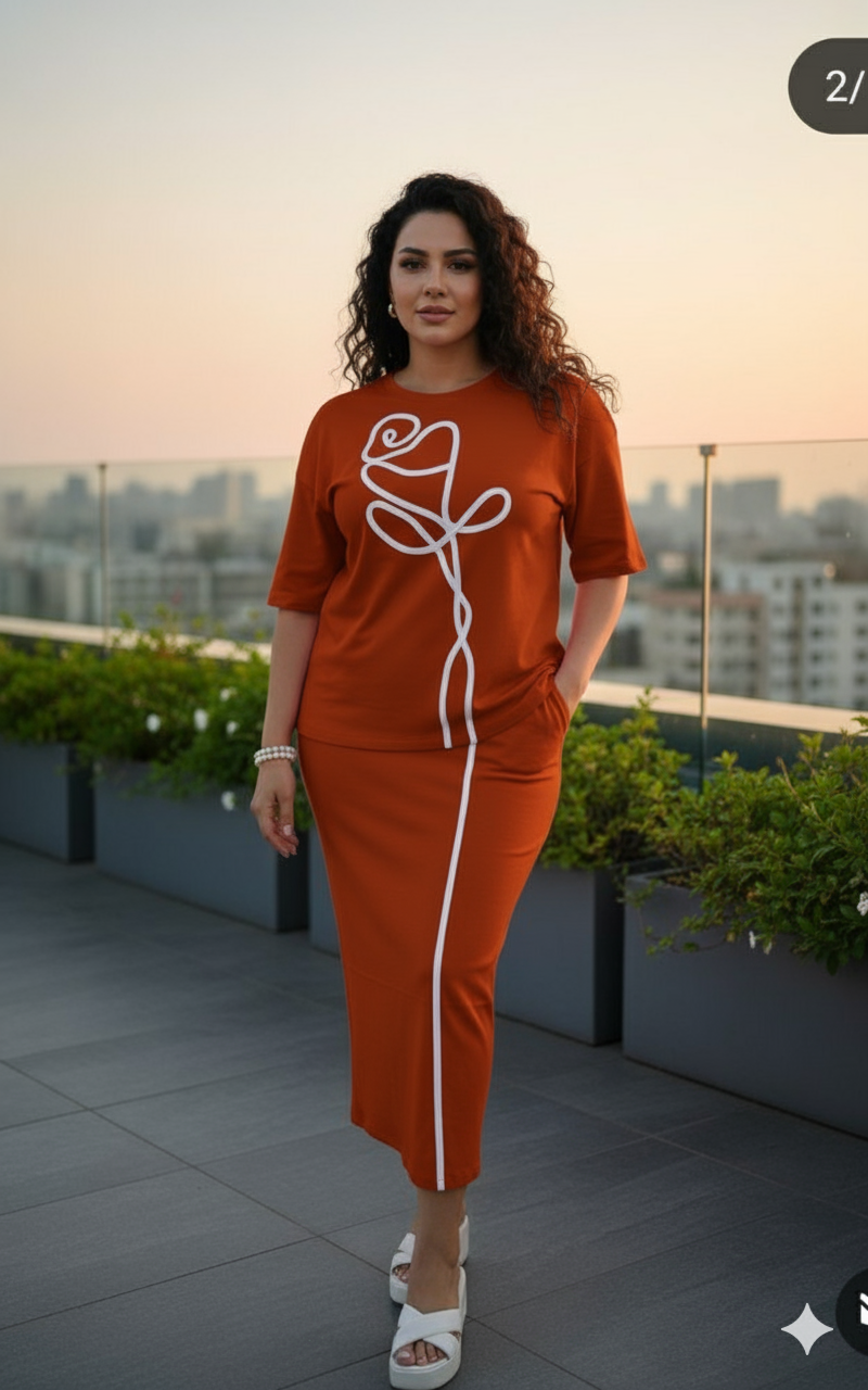 Bloom with Style: The Ultimate Rose Embroidered Co-ord Sets