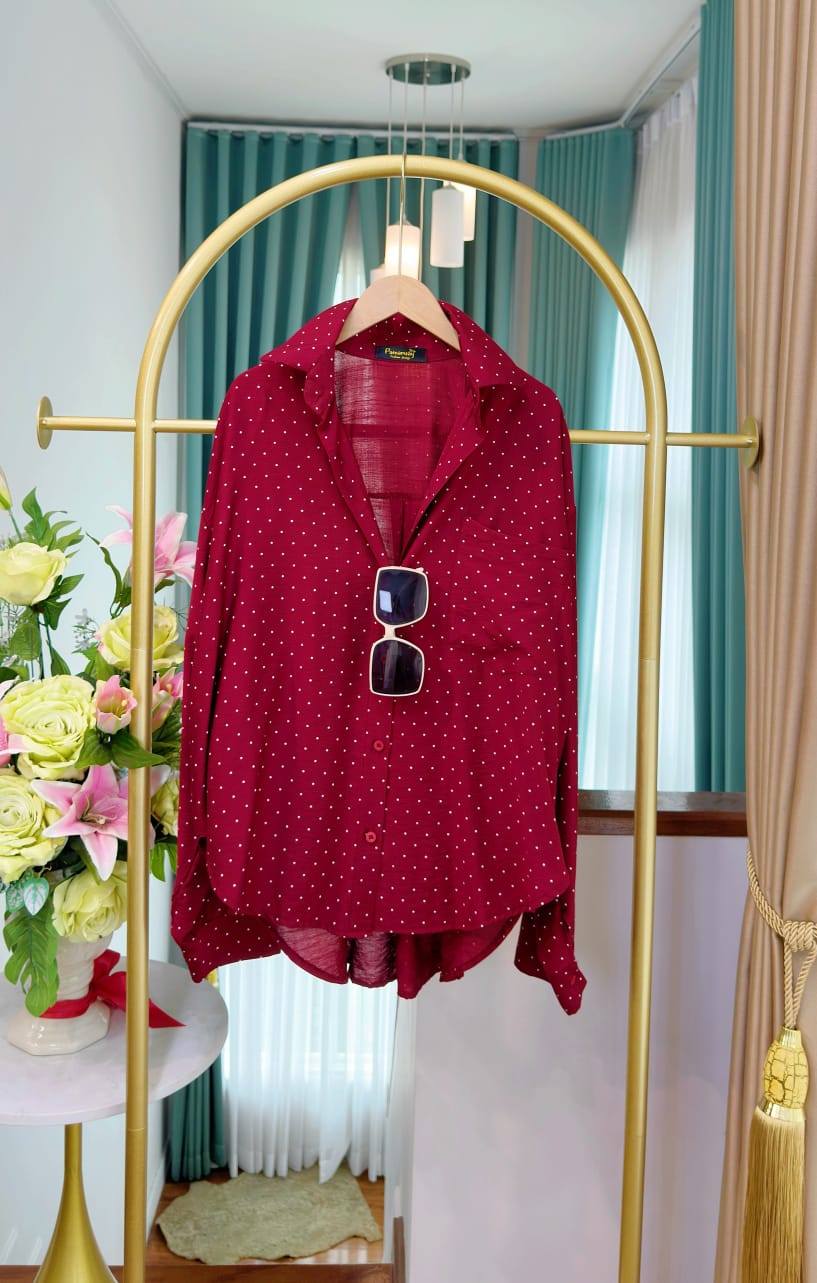 Everyday Chic Polka Shirt