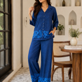 Royal Bloom Relaxed Cord Set