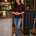 Glam shin butterfly bliss top