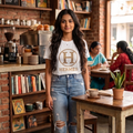 Premium Cotton Graphic T- shirt  For Women