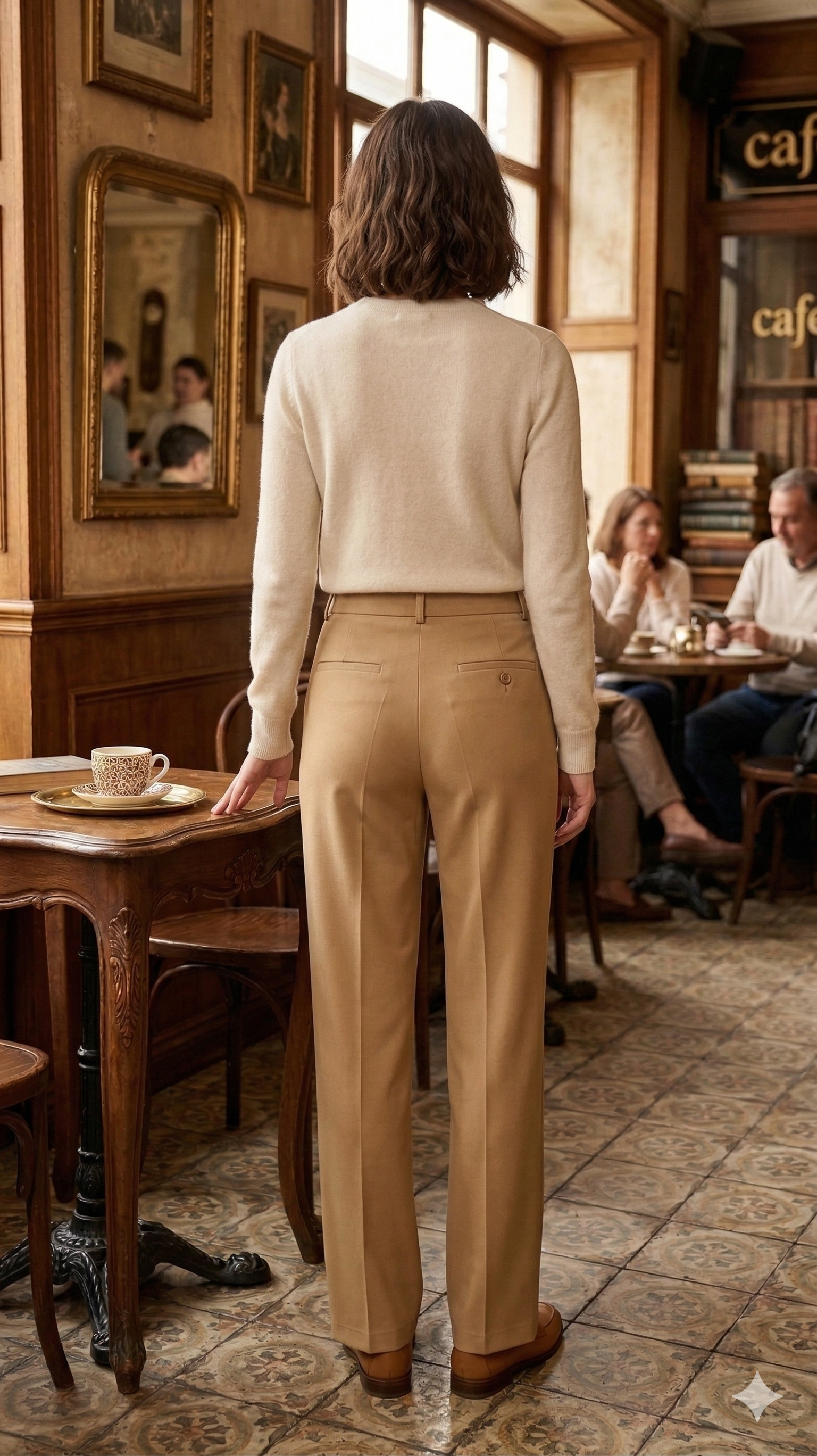 Classic Camel Tailored Pant