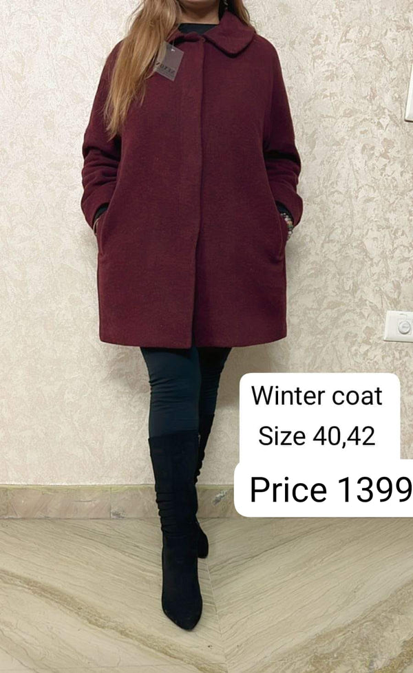 Winter coat mid length