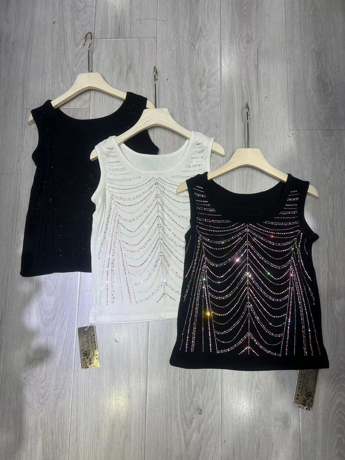 Midnight Web: Spiderweb Long Bustier Black/White/Silver