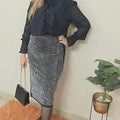 Rhinestone skirt