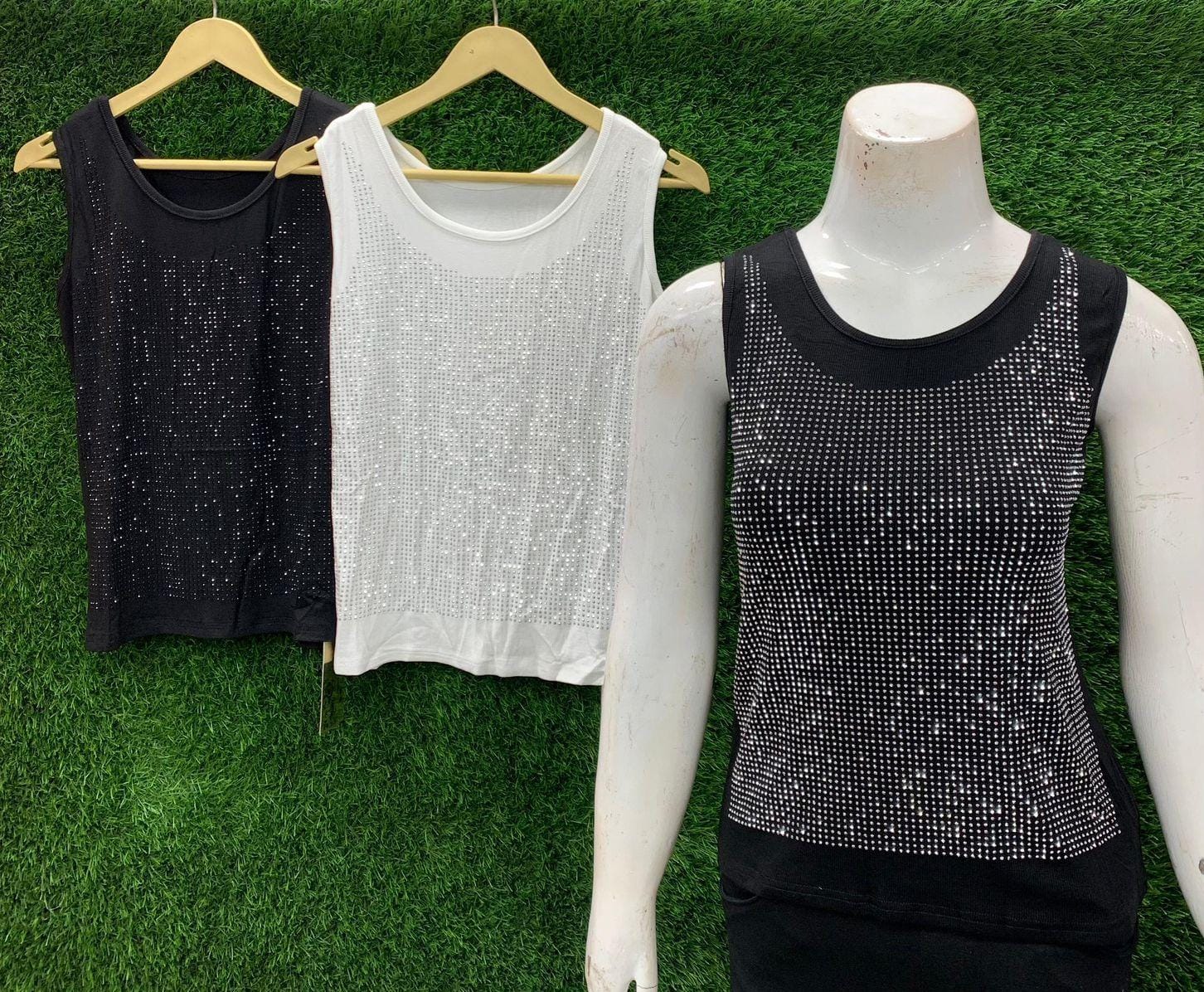 Rhinestone Sando free size