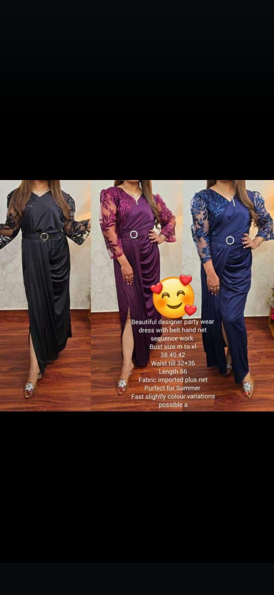 Cocktail dress net sleeves