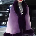 Women winter fur stole / pouchun