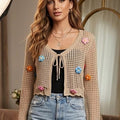 Crochet Shrug top with bustier 🩷✨