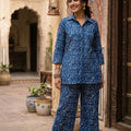 The Indigo Royal cord set