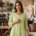 Artisan Embroidered Boho Blouse shirt
