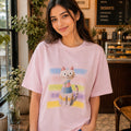 The "Fash-cat-able" Quirky Print T-Shirt
