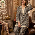 Women’s Ethnic Wear Printed Co-ord Set – V-Neck