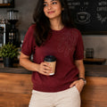 Premium crystal accent top