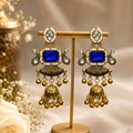 The Royal Sapphire Jhumka