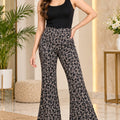 Wild Chic – Leopard Print High-Waist Bell Bottom Pants ✨