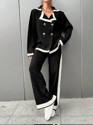 Elegant statement winter co-ord set
