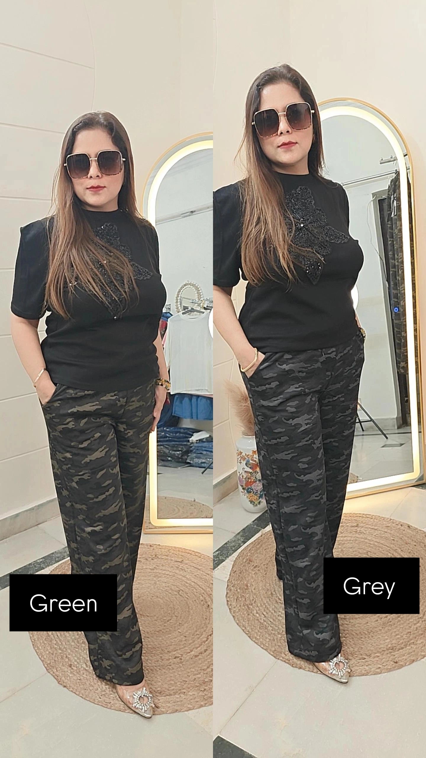 Camo pants Green vs Grey Edition