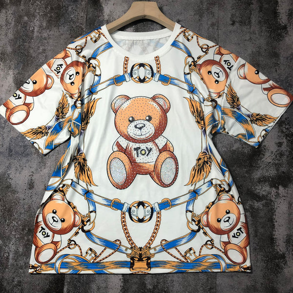 Teddy  Imported Embellished Tshirt top