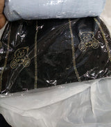 Summer Transparent diamonds Beaded Shirt( inner not included)