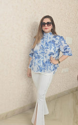 Elegant blossom summer shirts