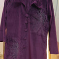 Velvet cordset seroski work